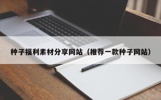 阳春种子福利素材分享网站（推荐一款种子网站）