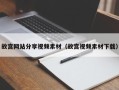 阳春故宫网站分享视频素材（故宫视频素材下载）