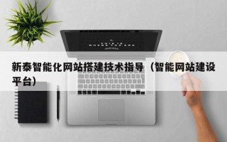 阳春新泰智能化网站搭建技术指导（智能网站建设平台）